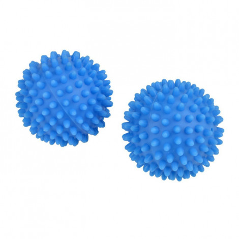 Lot de 2 Balles de Séchage "Défroissantes" 6cm Bleu|Entretien de la Maison|Paris Prix