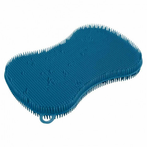 Brosse Silicone "Souple" 11cm Bleu Paon|Entretien de la Maison|Paris Prix