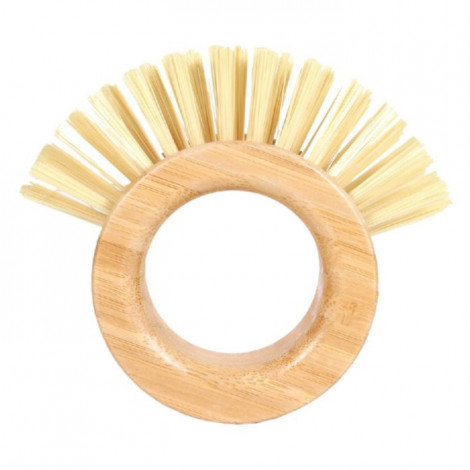 Brosse à Vaisselle Ronde "Bambou" 12cm Naturel|Entretien de la Maison|Paris Prix