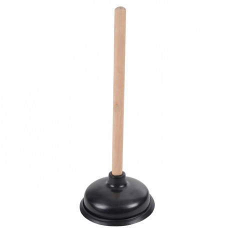 Ventouse en Bois "Déboucheur WC" Naturel & Noir|Entretien de la Maison|Paris Prix