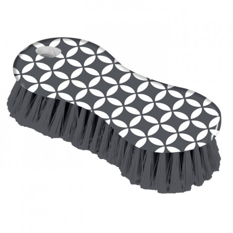 Brosse à Laver "Geoflower" 15cm Gris & Blanc|Entretien de la Maison|Paris Prix