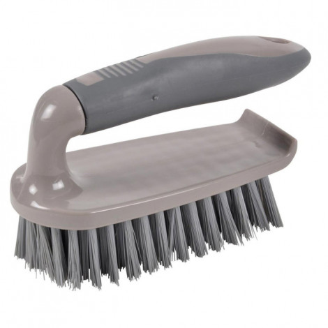 Brosse à Récurer "Poignée" 15cm Anthracite & Taupe|Entretien de la Maison|Paris Prix