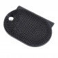 Brosse Multifonction Silicone "Plate" 12cm Anthracite|Entretien de la Maison|Paris Prix