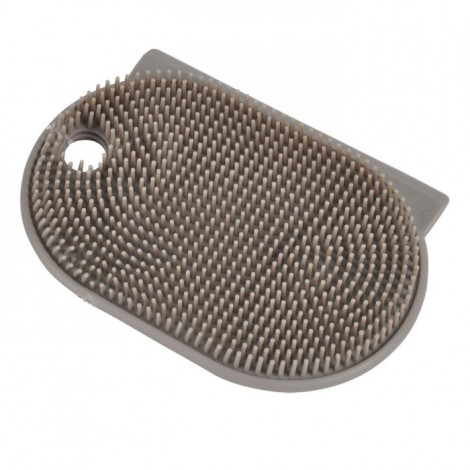 Brosse Multifonction Silicone "Plate" 12cm Taupe|Entretien de la Maison|Paris Prix