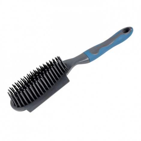 Brosse de Nettoyage "Tapis" 26cm Anthracite & Bleu Paon|Entretien de la Maison|Paris Prix