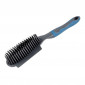 Brosse de Nettoyage "Tapis" 26cm Anthracite & Bleu Paon|Entretien de la Maison|Paris Prix