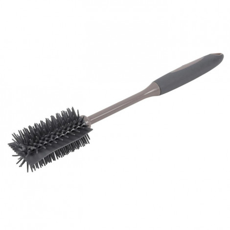 Goupillon Bouteille "Bicolore" 26cm Anthracite & Taupe|Entretien de la Maison|Paris Prix