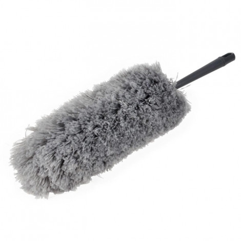 Plumeau Microfibre "Manche Plastique" 55cm Anthracite|Entretien de la Maison|Paris Prix