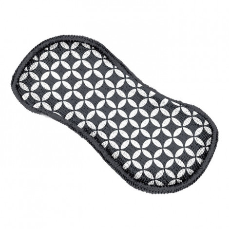 Lot de 3 Éponges Microfibre "Geoflower" 18cm Noir & Blanc|Entretien de la Maison|Paris Prix