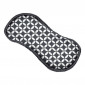 Lot de 3 Éponges Microfibre "Geoflower" 18cm Noir & Blanc|Entretien de la Maison|Paris Prix