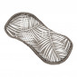 Lot de 3 Éponges Microfibre "Végétal" 18cm Naturel|Entretien de la Maison|Paris Prix