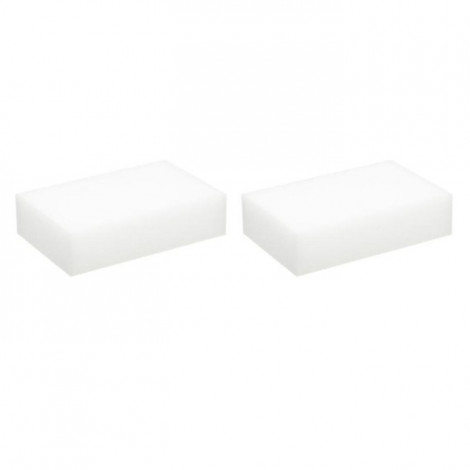 Lot de 2 Éponges "Magiques" 10cm Blanc|Entretien de la Maison|Paris Prix