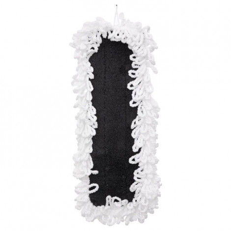Serpillière Microfibre 2 en 1 "Chenille" 48cm Blanc|Entretien de la Maison|Paris Prix