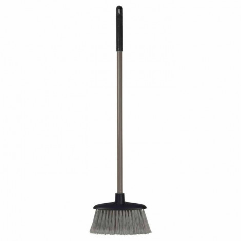 Balai en Métal "Poussière" 69cm Anthracite & Taupe|Entretien de la Maison|Paris Prix