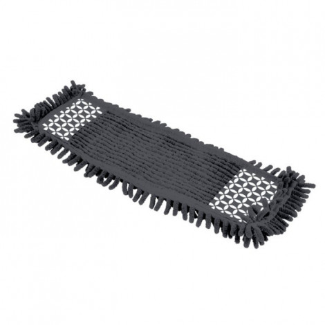 Serpillière pour Balai Chenille "Geoflower" 42cm Noir & Blanc|Entretien de la Maison|Paris Prix