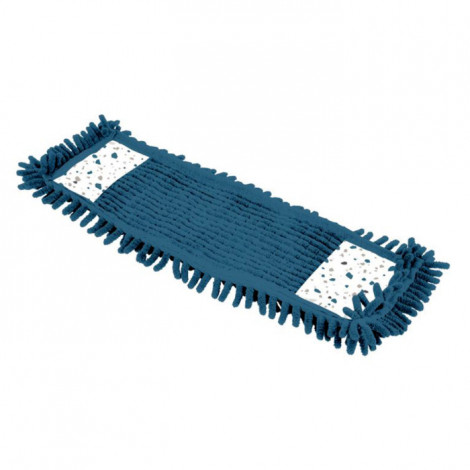 Serpillière pour Balai Chenille "Terrazzo" 42cm Blanc & Bleu|Entretien de la Maison|Paris Prix