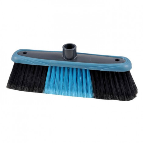 Tête de Balai "Antichoc" 31cm Anthracite & Bleu Paon|Entretien de la Maison|Paris Prix