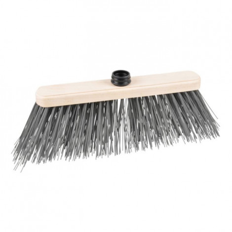 Tête de Balai en Bois "Poils Durs" 35cm Naturel|Entretien de la Maison|Paris Prix