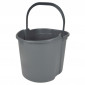 Seau avec Anse "Recyclé" 13L Gris|Entretien de la Maison|Paris Prix