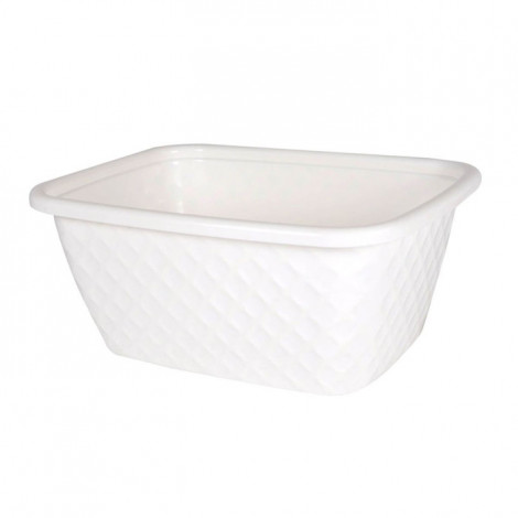 Bassine Ovale "Diamant" 16L Blanc|Entretien de la Maison|Paris Prix