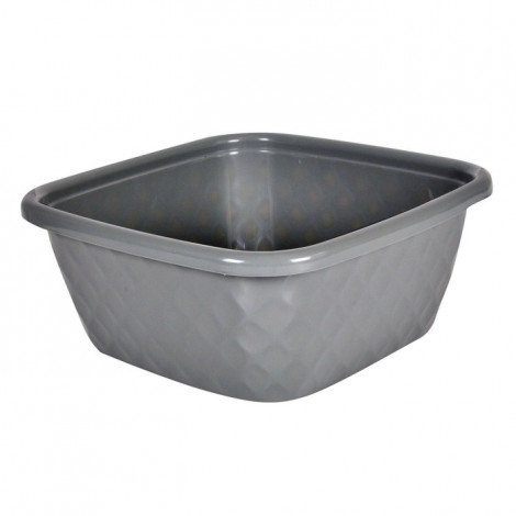 Bassine Carrée "Diamant" 9L Taupe|Entretien de la Maison|Paris Prix