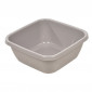 Bassine Carrée "Bassin" 15L Taupe|Entretien de la Maison|Paris Prix