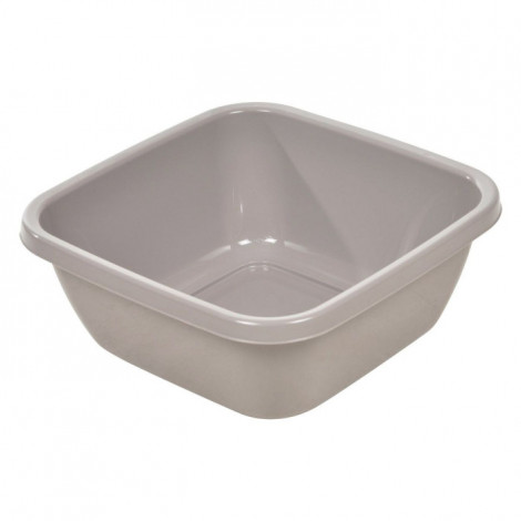 Bassine Carrée "Bassin" 6L Taupe|Entretien de la Maison|Paris Prix