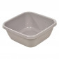Bassine Carrée "Bassin" 6L Taupe|Entretien de la Maison|Paris Prix