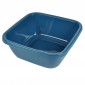 Bassine Carrée "Bassin" 9L Bleu Paon|Entretien de la Maison|Paris Prix