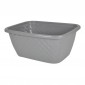 Bassine Ovale "Diamant" 16L Taupe|Entretien de la Maison|Paris Prix