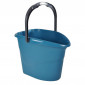 Seau avec Anse "Lavage" 15L Bleu Paon|Entretien de la Maison|Paris Prix