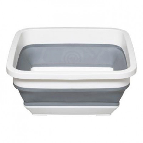 Bassine Carrée "Rétractable" 8L Blanc & Gris|Entretien de la Maison|Paris Prix