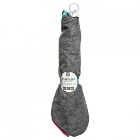 Lot de 5 Chiffons Microfibre "Cloa" 38cm Multicolore|Entretien de la Maison|Paris Prix