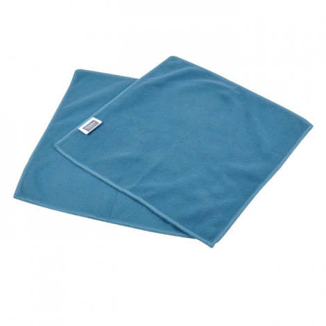 Lot de 2 Chiffons "Antistatiques" 30x30cm Bleu Paon|Entretien de la Maison|Paris Prix