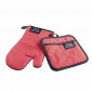 Gant & Manique "Harold" 28cm Rouge|Linge de Cuisine|Paris Prix