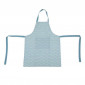 Tablier de Cuisine Imprimé "Tikal" 80cm Bleu Canard|Linge de Cuisine|Paris Prix