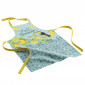 Tablier de Cuisine Imprimé "Menton" 84cm Turquoise|Linge de Cuisine|Paris Prix