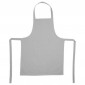 Tablier de Cuisine "Coton" 80cm Gris Clair|Linge de Cuisine|Paris Prix