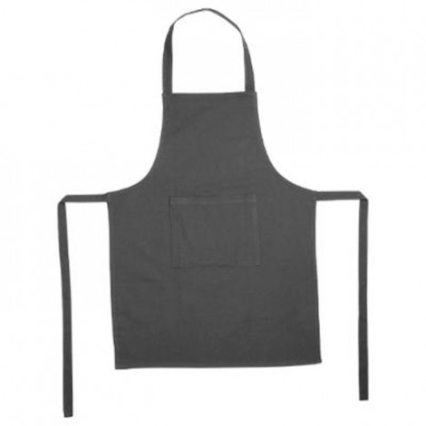 Tablier de Cuisine "Coton" 80cm Gris Foncé|Linge de Cuisine|Paris Prix
