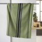 Torchon en Coton Tissé "Comptoir" 50x70cm Kaki|Linge de Cuisine|Paris Prix