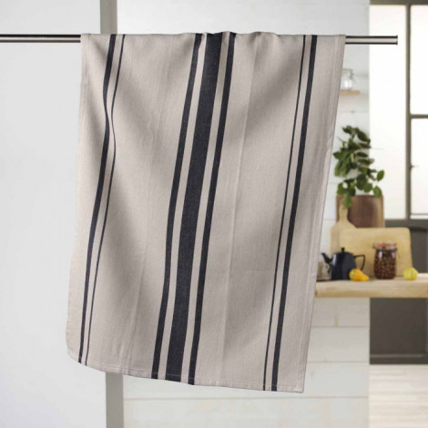 Torchon en Coton Tissé "Comptoir" 50x70cm Lin|Linge de Cuisine|Paris Prix