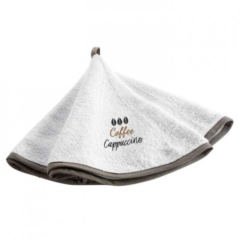 Essuie Main Éponge "Cappuccino" 60cm Blanc|Linge de Cuisine|Paris Prix