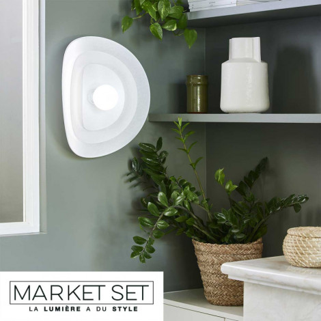 Applique Selenitis blanche de Market Set|Appliques murales|Lampe Avenue Applique Selenitis blanche de Market Set|Appliques murales|Lampe Avenue