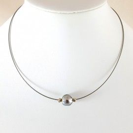 Collier perle de Tahiti - By "NACRE NOIRE"