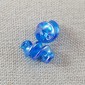 4 perles torti bleu