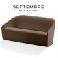 Canapé design lounge SETTEMBRE, structure monobloc plastique couleur avec accoudoir pour votre extérieur.|Banquettes / Bancs / Poufs|100chaises Canapé design lounge SETTEMBRE, structure monobloc plastique couleur avec accoudoir pour votre extérieur.|Banquettes / Bancs / Poufs|100chaises