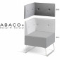 Module déco mural d'angle pour banquette ABACO+, habillage revêtement pour assise d'angle réf.: 814.|Banquettes / Bancs / Poufs|100chaises