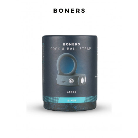 Cock et Ball Strap silicone - Boners|Cockring|NatureCoquine