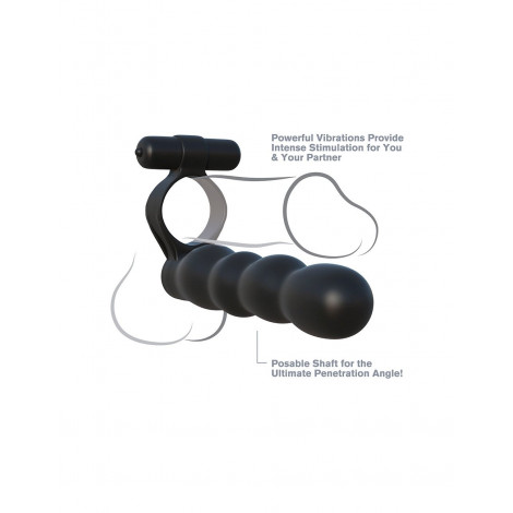 Stimulateur Partner Double Penetrator|Cockring|NatureCoquine