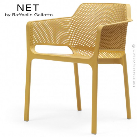 Fauteuil design NET, structure et assise plastique couleur avec coussin - Lot de 6 pièces.|Fauteuil / Chauffeuse|100chaises Fauteuil design NET, structure et assise plastique couleur avec coussin - Lot de 6 pièces.|Fauteuil / Chauffeuse|100chaises